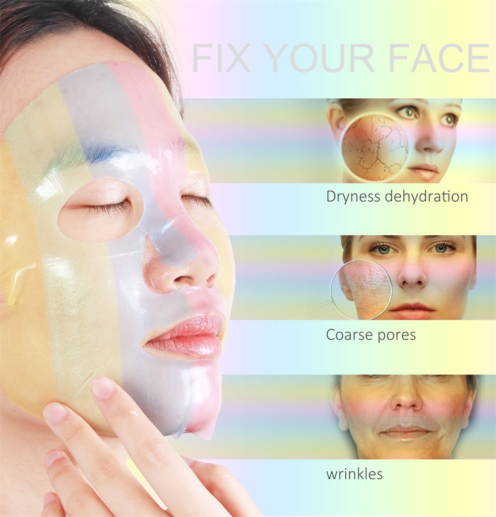 rainbow sheet face mask rainbow sheet face mask